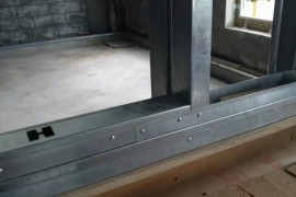 深圳装饰公司-康蓝建设承接的东亚物流行政办公大楼装修施工现场图
